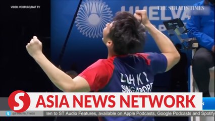 The Straits Times | Singapore's world champion Loh Kean Yew - a story of courage and calmness