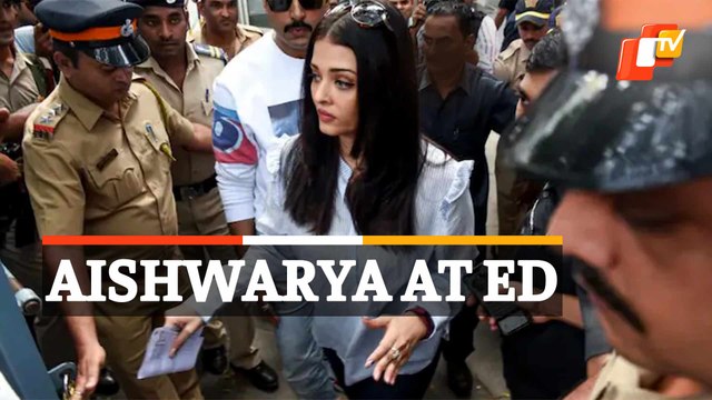 Watch Aishwarya Rai Coming Out Of ED Office After Being Quizzed In Panama Papers Case
