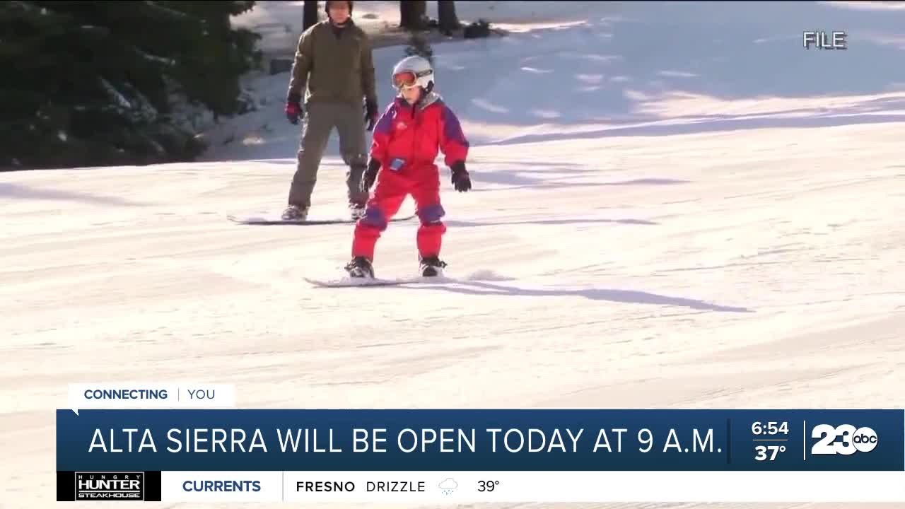 Alta Sierra reopens on Monday