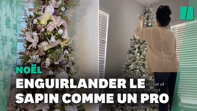 Voici la technique parfaite pour décorer son sapin de Noël