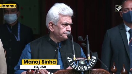 LG Manoj Sinha promises to give 3500 MW electricity in J&K