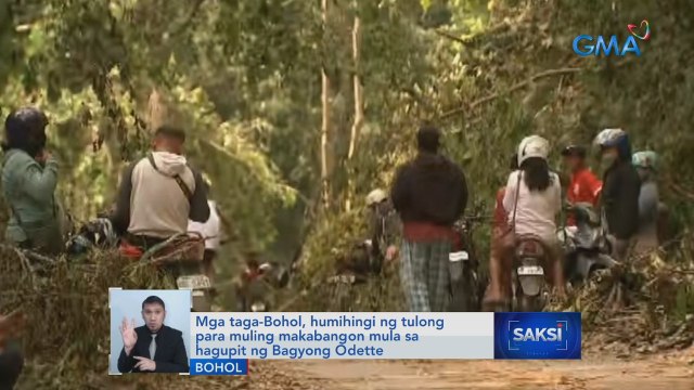 Mga taga-Bohol, humihingi ng tulong para muling makabangon mula sa hagupit ng Bagyong Odette | Saksi