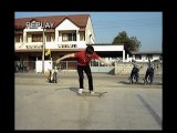Skateboard Trick: Forward Kickflip