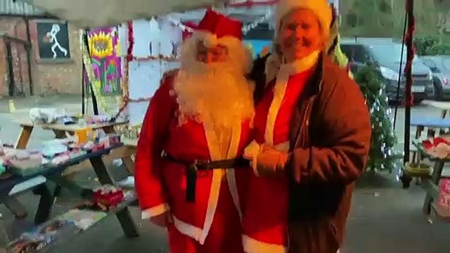 Mr and Mrs Santa Claus bring Christmas to disadvantaged families in Northampton