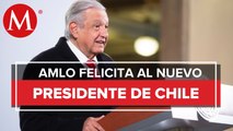 AMLO felicita a Gabriel Boric por triunfo electoral en Chile