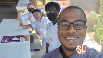 Chef Jelani Port is helping kids go places through the culinary arts