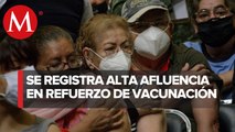 Comienza en Alcaldía Cuauhtémoc la vacunación de refuerzo para adultos mayores