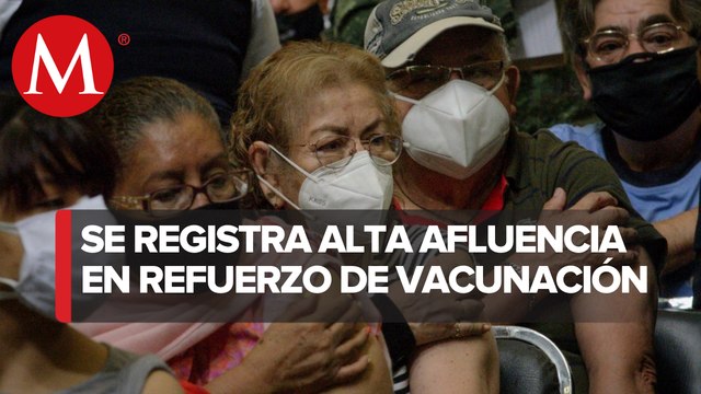 Comienza en Alcaldía Cuauhtémoc la vacunación de refuerzo para adultos mayores
