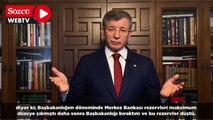 Davutoğlu'ndan Erdoğan'a: Nasın ve manevi değerlerimizin üzerinden elinizi çekin! Sorumlusu sizsiniz