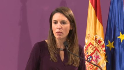 Irene Montero: "Que todo el mundo sepa que siempre puede hacer algo contra la violencia de las mujeres"