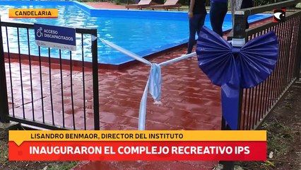 Inauguraron el complejo recreativo  IPS