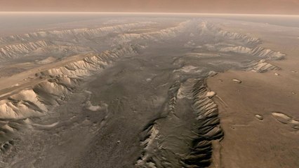 Une quantité significative d'eau, découverte sous le surface de Mars
