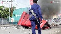 Teargas, bullets fired at protesters during demonstration in DRC