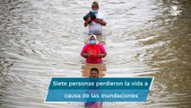 Al menos 7 muertos y más de 51 mil evacuados por 