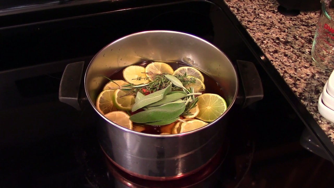 Apple-Brined Turkey Legs