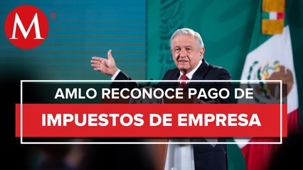 Empresa telefónica pagó 28 mil mdp que debía de impuestos: AMLO