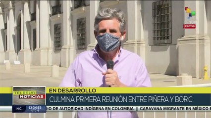 Culmina la primera reunión entre Sebastián Piñera y Gabriel Boric