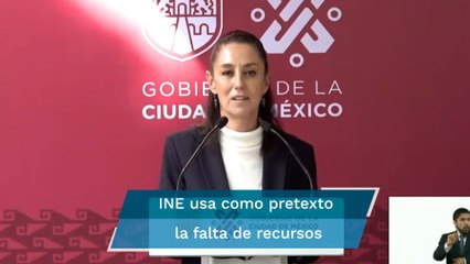 Revocación de mandato debe llevarse en tiempo y forma: Sheinbaum