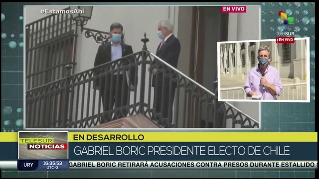 teleSUR Noticias 13:30 20-12: Sostienen primera reunión Sebastián Piñera y Gabriel Boric