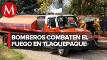 Se registra incendio en casa habitación en San Pedro Tlaquepaque