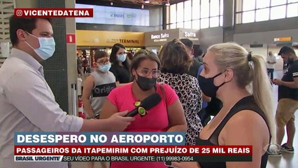 Família tem prejuízo de R$ 25 mil após cancelamento de voos da Itapemirim