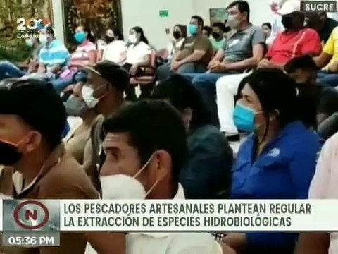 Sucre | Gob. Gilberto Pinto realizó asamblea de pescadores y pescadoras artesanales