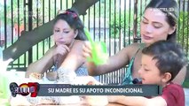 Talia, una gladiadora fuerte y valiente que lucha por sus dos pequeños hijos