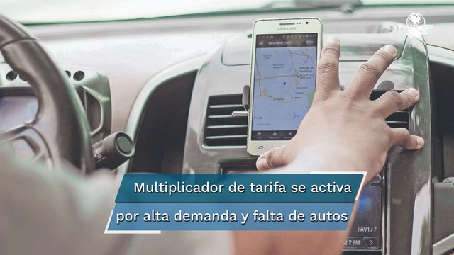 Uber explica alza en tarifas; por época navideña viajes superan disponibilidad de autos