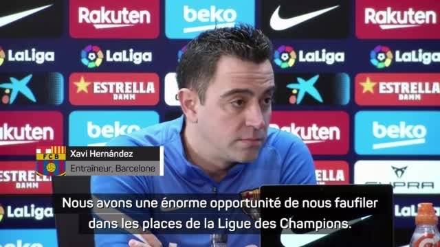 4e j., en retard - Xavi : Séville, un exemple pour nous