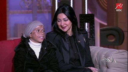 بسملة إحدى مصابات الحروق: الرئيس السيسي حقق لي حلمي وركبت كل أنواع الطيارات وطيرنا بيها كمان