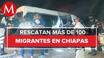 En Chiapas, INM anuncia rescate de 114 personas migrantes