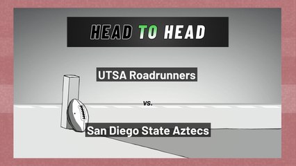 UTSA Roadrunners Vs. San Diego State Aztecs, Frisco Bowl: Spread