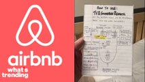Airbnb Owner Posts STRICT Apartment Rules in Viral TikTok
