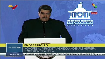 "Venimos a darle un abrazo y reconocimiento a nuestro amigo y compañero"