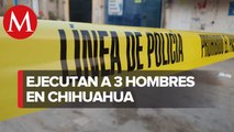 Tres jóvenes son asesinados en Chihuahua