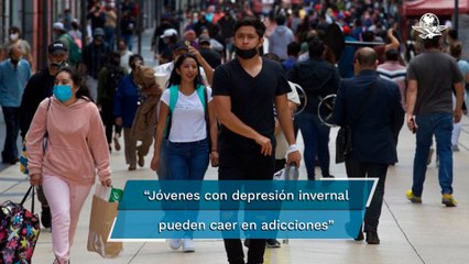 ¿Te has sentido triste en estas fechas?, podría ser depresión invernal: experto