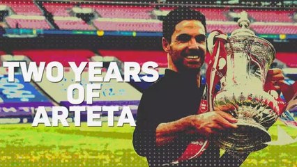 Two years of Arteta