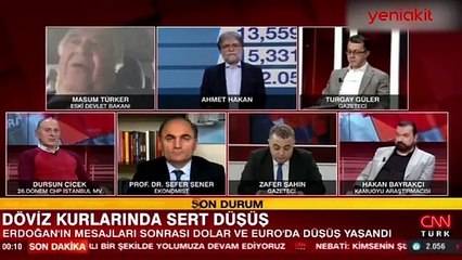 Eski Bakan Türker: Kefen parasını dolara bağlayanlar...