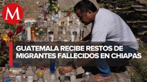 Entregan restos de 6 migrantes fallecidos en accidente en Chiapas para ser repatriados