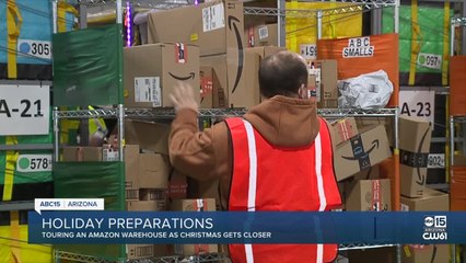Valley Amazon centers well-prepared to handle last-minute holiday rush