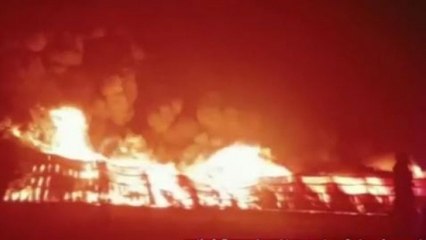 Fire breaks out in company in Neemrana area of Alwar