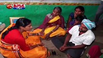 7 వేల మందికి చావు డప్పు _ YSRTP YS Sharmila Interacts with Farmers _ V6 Teenmaar