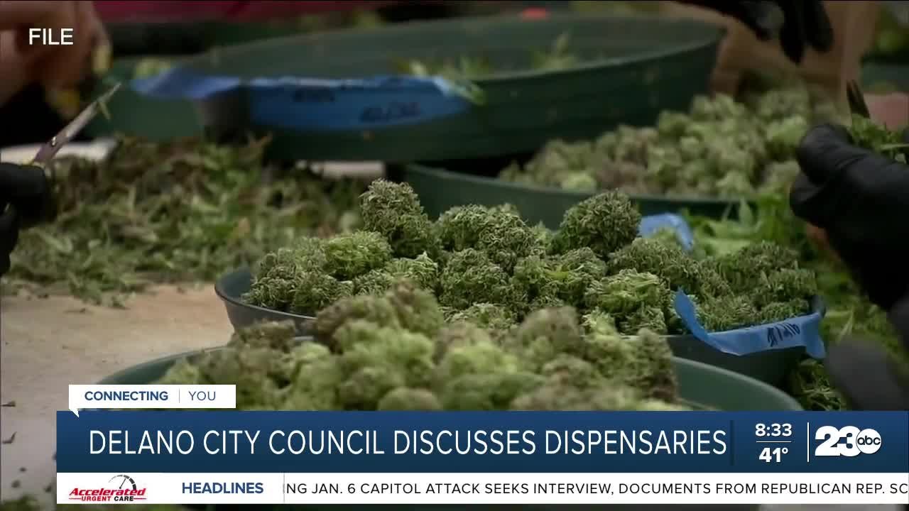 Delano City Council discusses changing ordinance that bans Cannabis business