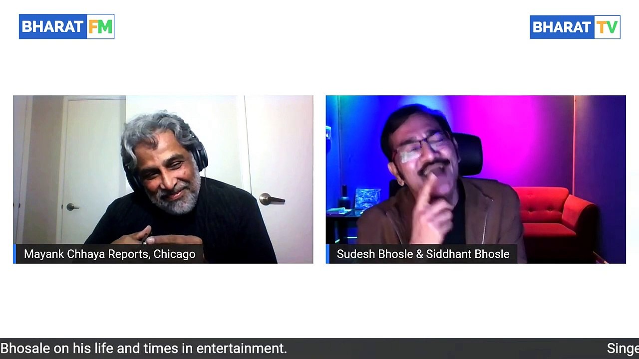 Popular Hindi film singer, mimic and artist Sudesh Bhosle speaks with Mayank Chhaya on his life in India's premier entertainment industry for over three decades | SAM Conversation