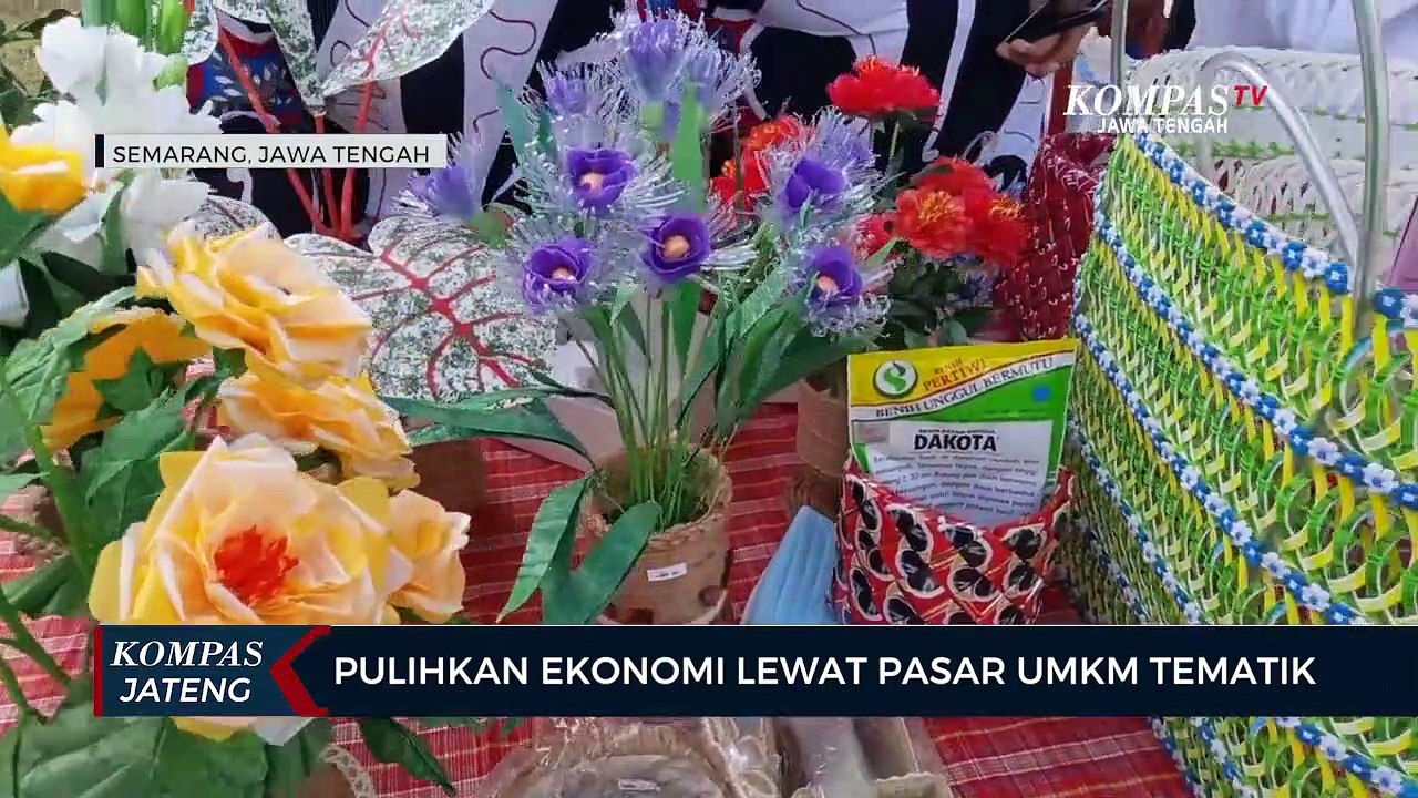 Pulihkan Ekonomi Lewat Pasar UMKM Tematik