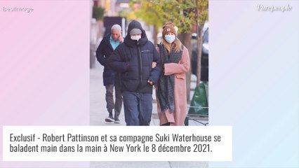Robert Pattinson et Suki Waterhouse main dans la main : rare sortie  pour le couple ultra discret