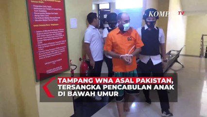 Tampang WNA Asal Pakistan, Tersangka Pencabulan Anak 13 Tahun di Sumatera Barat