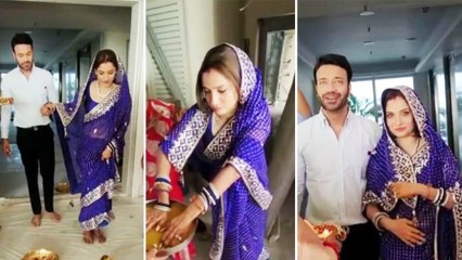 Watch Ankita Lokhande's 'Grah Pravesh' In Hubby Vicky Jain's Home