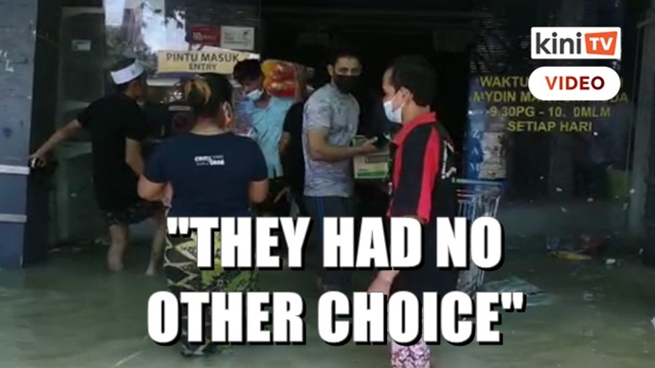 'Perhaps they had no other choice' - Mydin boss forgives looters