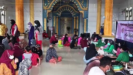 Datangi Warga Pengayuan, PMI Banjarbaru Gelar Vaksinasi Massal